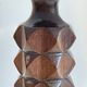 Wooden Lamp Charles DUDOUYT Vintage