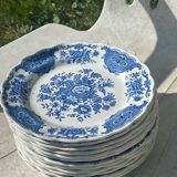 Ridgeway 12-piece dessert plate set – Windsor pattern – earthenware