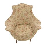 Pair of Manta Mid-Century Modern Italian Armchairs, 1950s