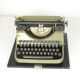 1950s antique typewriter Mercedes K-45, Germany