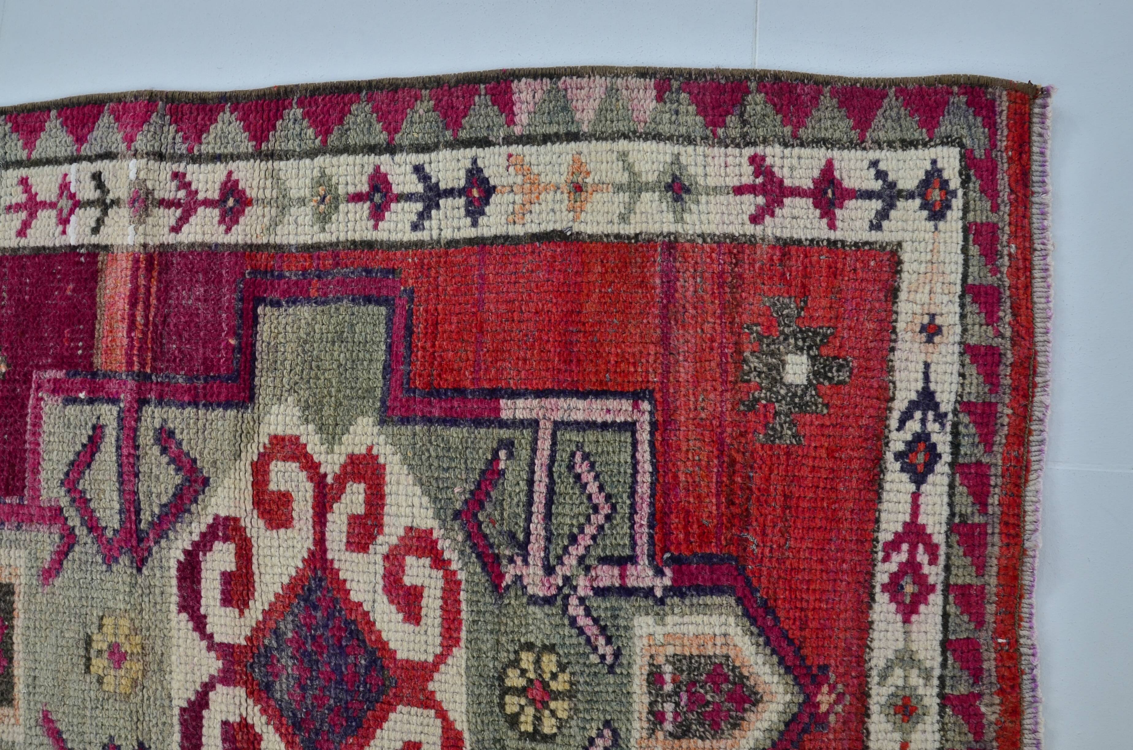 Vintage Anatolian Wool Runner Rug sku 2058