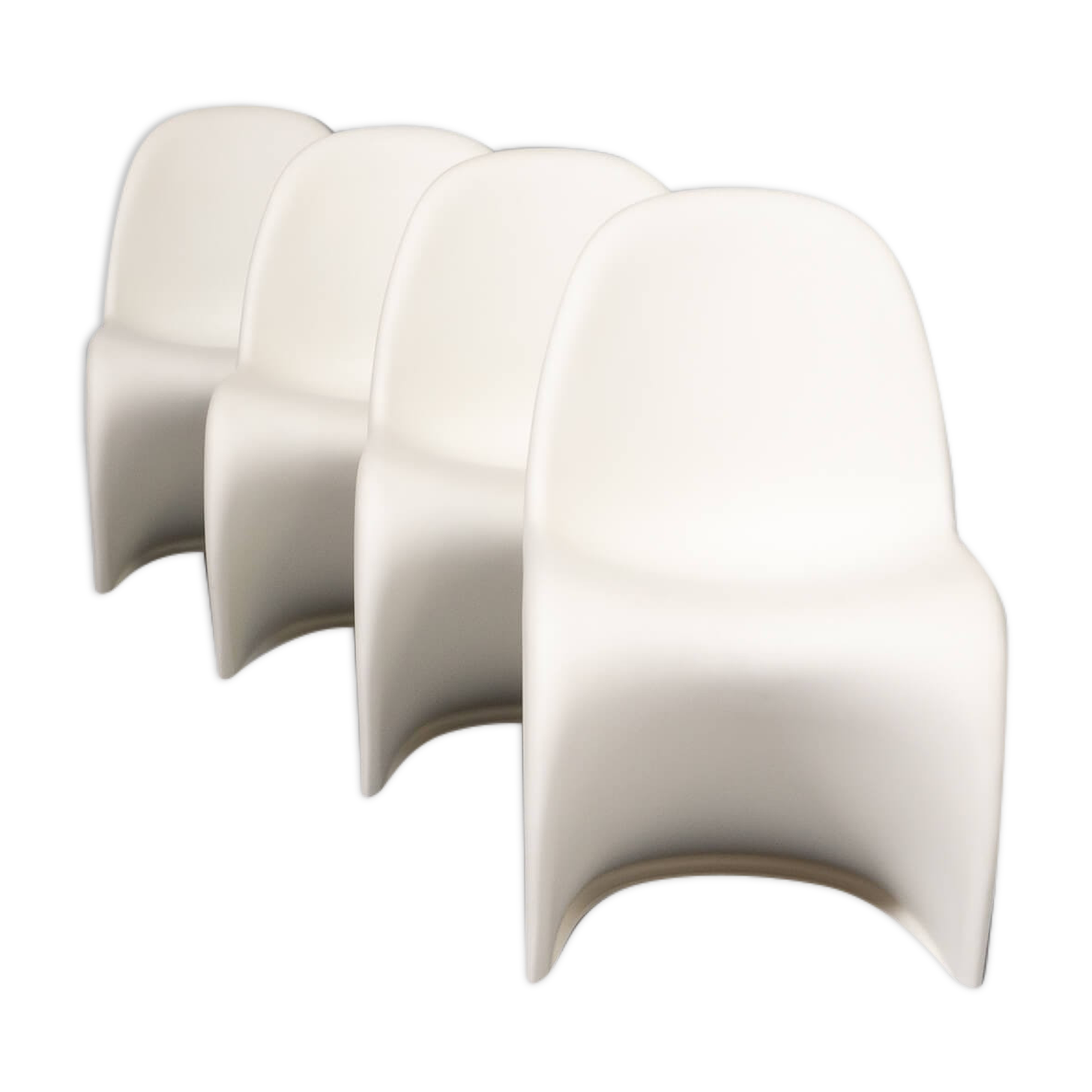 Verner Panton chairs ‘panton’ for Vitra