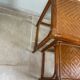 Nest of tables in rattan