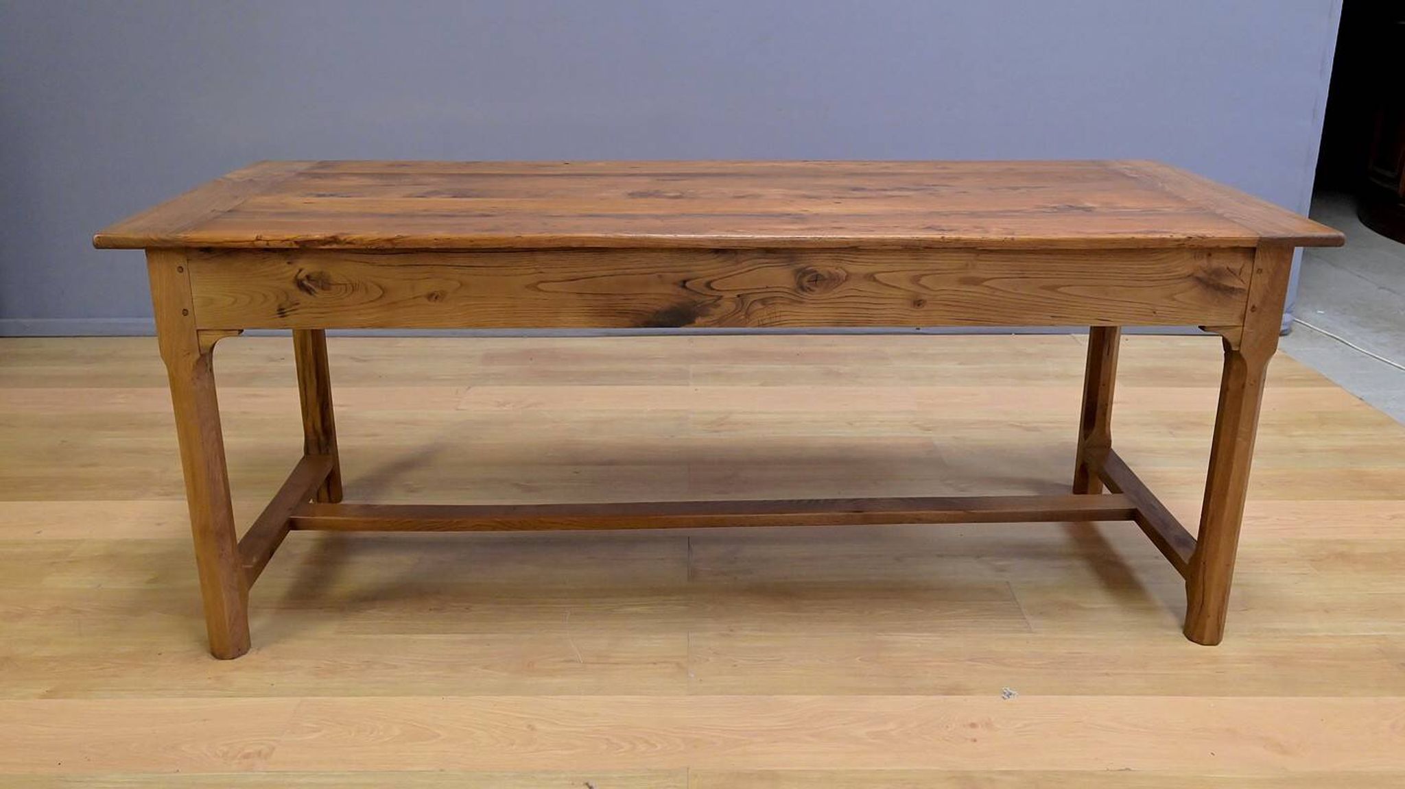 Farm table in ash and oak – 2nd part of the 19th century