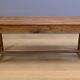 Table de ferme en frêne et chêne – 2ème partie XIXe
