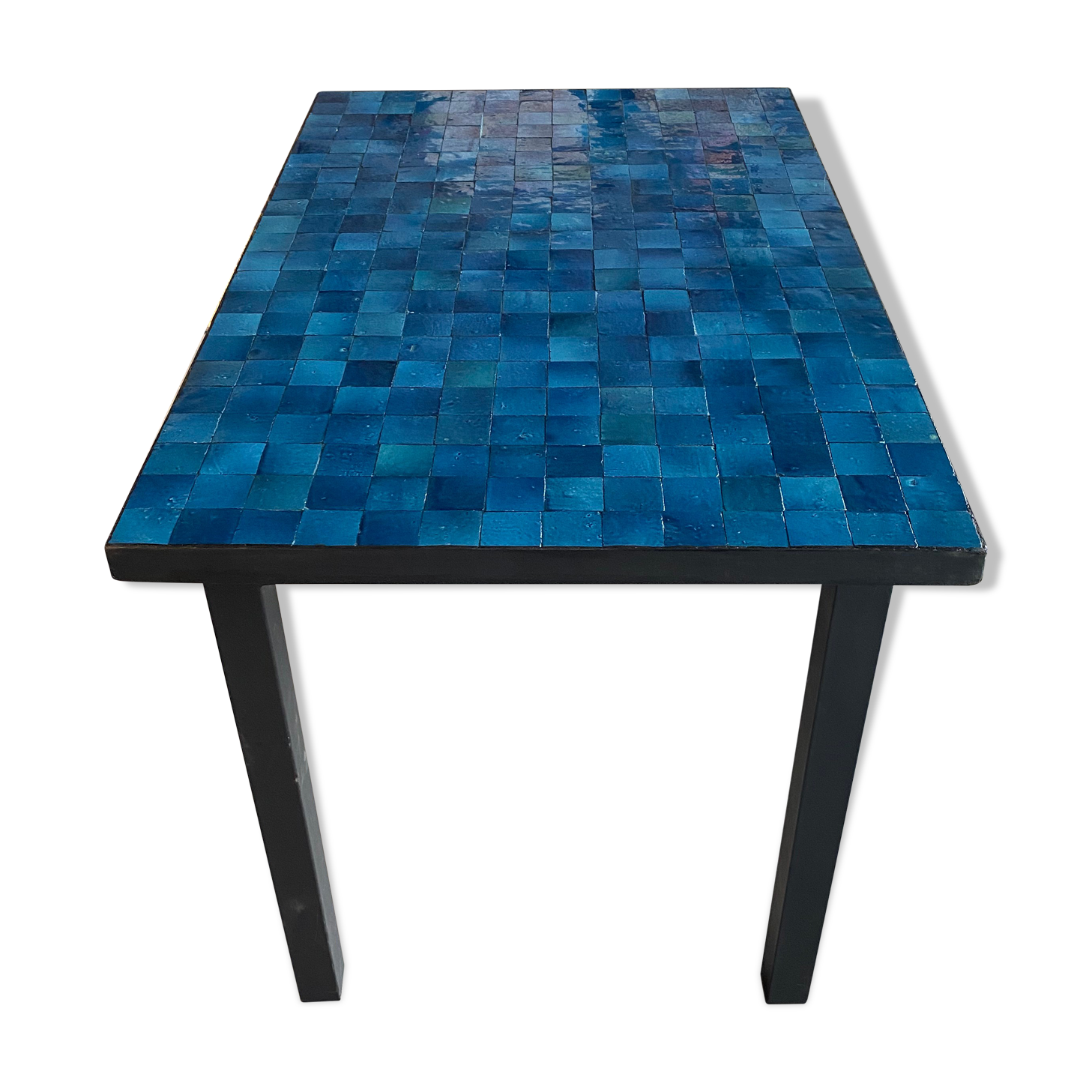 Table zellige 4 people outside