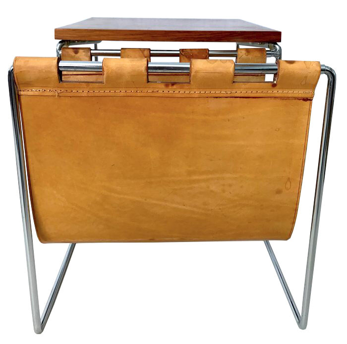 Nesting table magazine holders