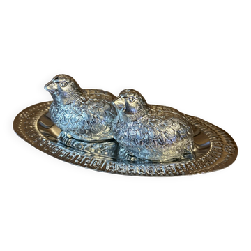 Quail salt and pepper set