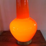 70's dual-light opaline lamp