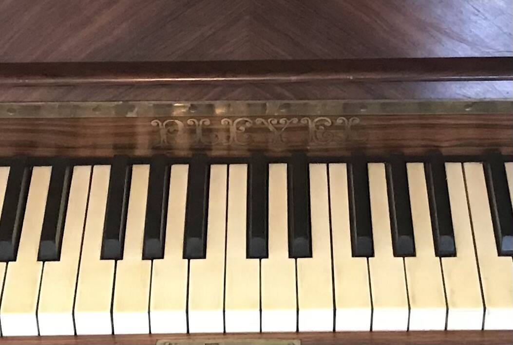 Pleyel upright piano 1928