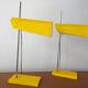 Pair of Midcentury Table Lamps Lidokov, Designed by Josef Hurka, 1970s