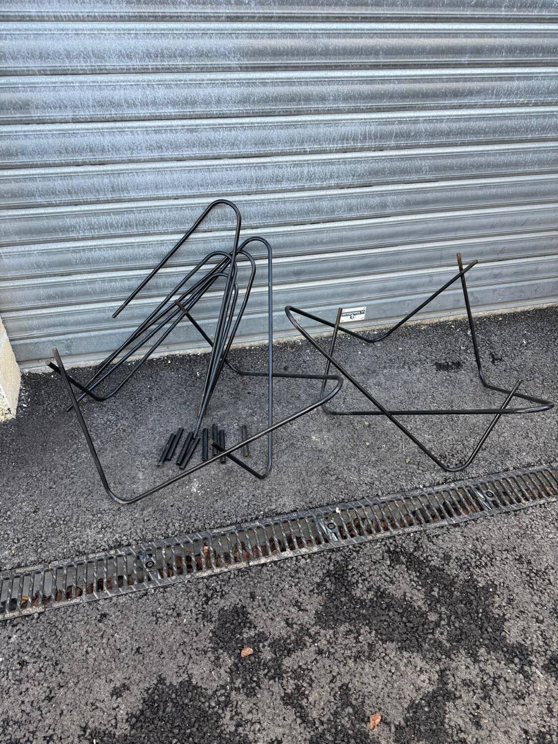 Vintage Butterfly BKF canvas and metal butterfly chair. 50s/60s