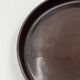 Brown ceramic tray