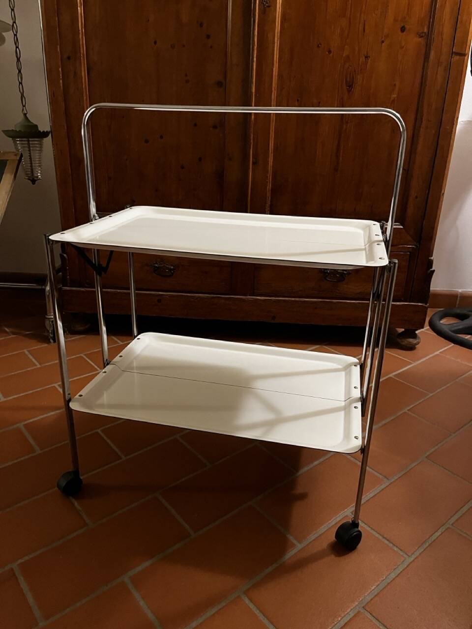 Chariot de service, Melform, Italie, Années 60, pliable