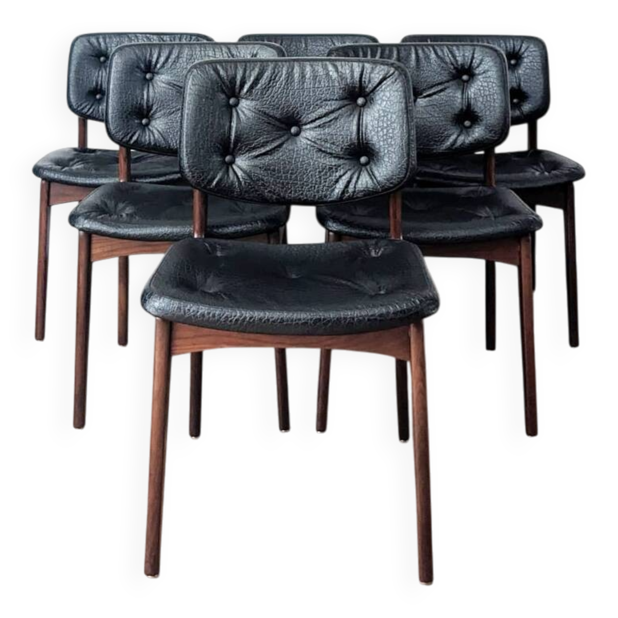 Set of 6 chairs from the 70s