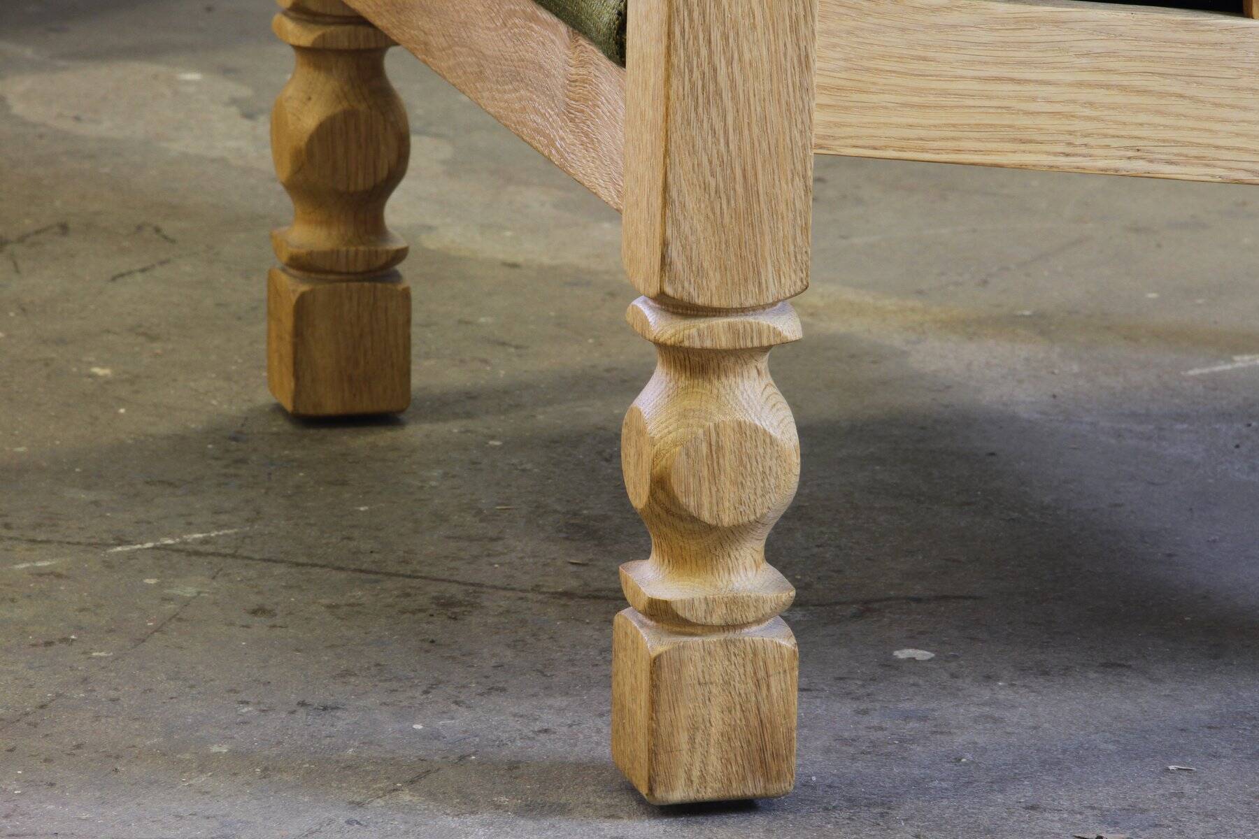 Vintage Danish light oak low back lounge chairs, 1960s, set of 2