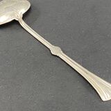 Silver-plated cream ladle signed CHRISTOFLE
