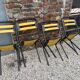 Set de 4 chaises de bistrot Tolix T21