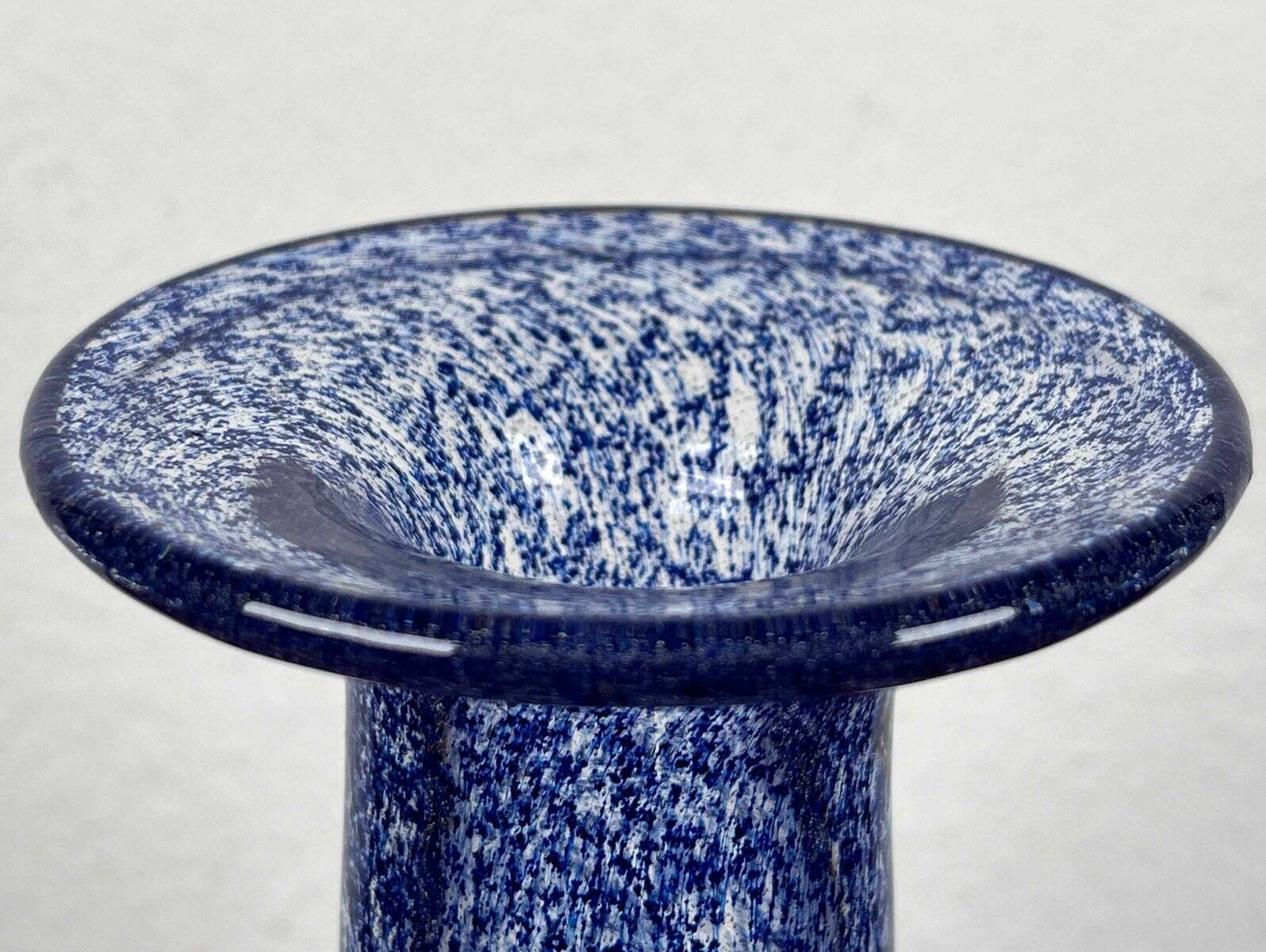 Vintage Swedish glass vase by Sven Vallien for Kosta Boda.