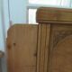 Tête de lit art déco pour un lit de 160 en bois brut