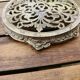 Brass trivet