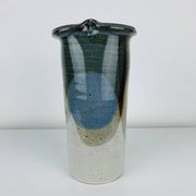 Vase rouleau en céramique par Marcel Piot