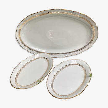 Plats en porcelaine de Sologne