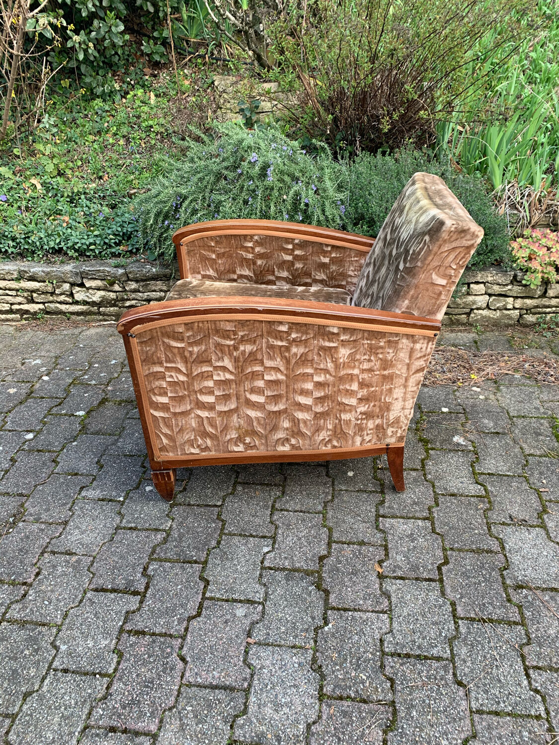 Art deco armchair