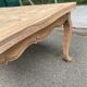 Renovated Louis XV extendable dining table walnut 265cm