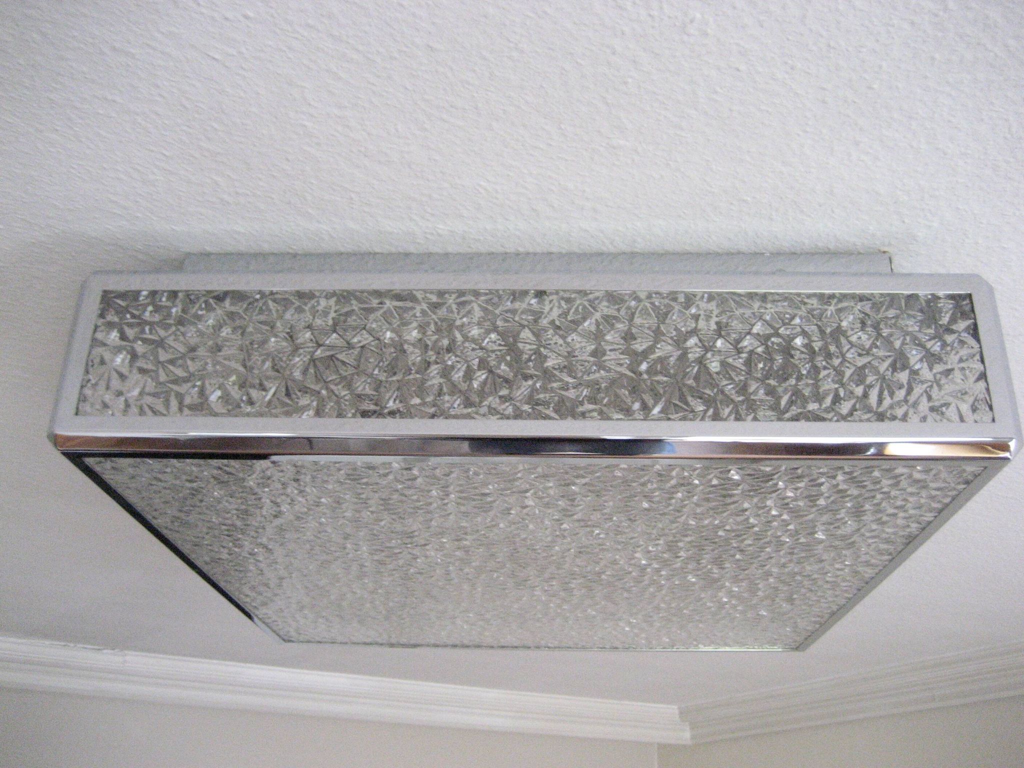 Vintage ceiling lamp, 71 x 71 cm