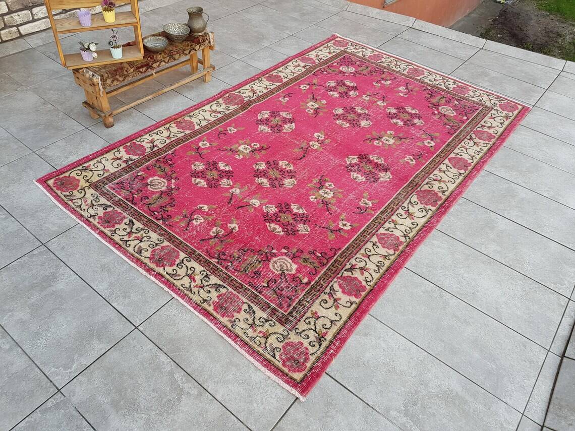 Oushak Antique Floor Wool Rug sku 2635