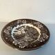 2 vintage Royal Tudor Staffordshire England hollow plates