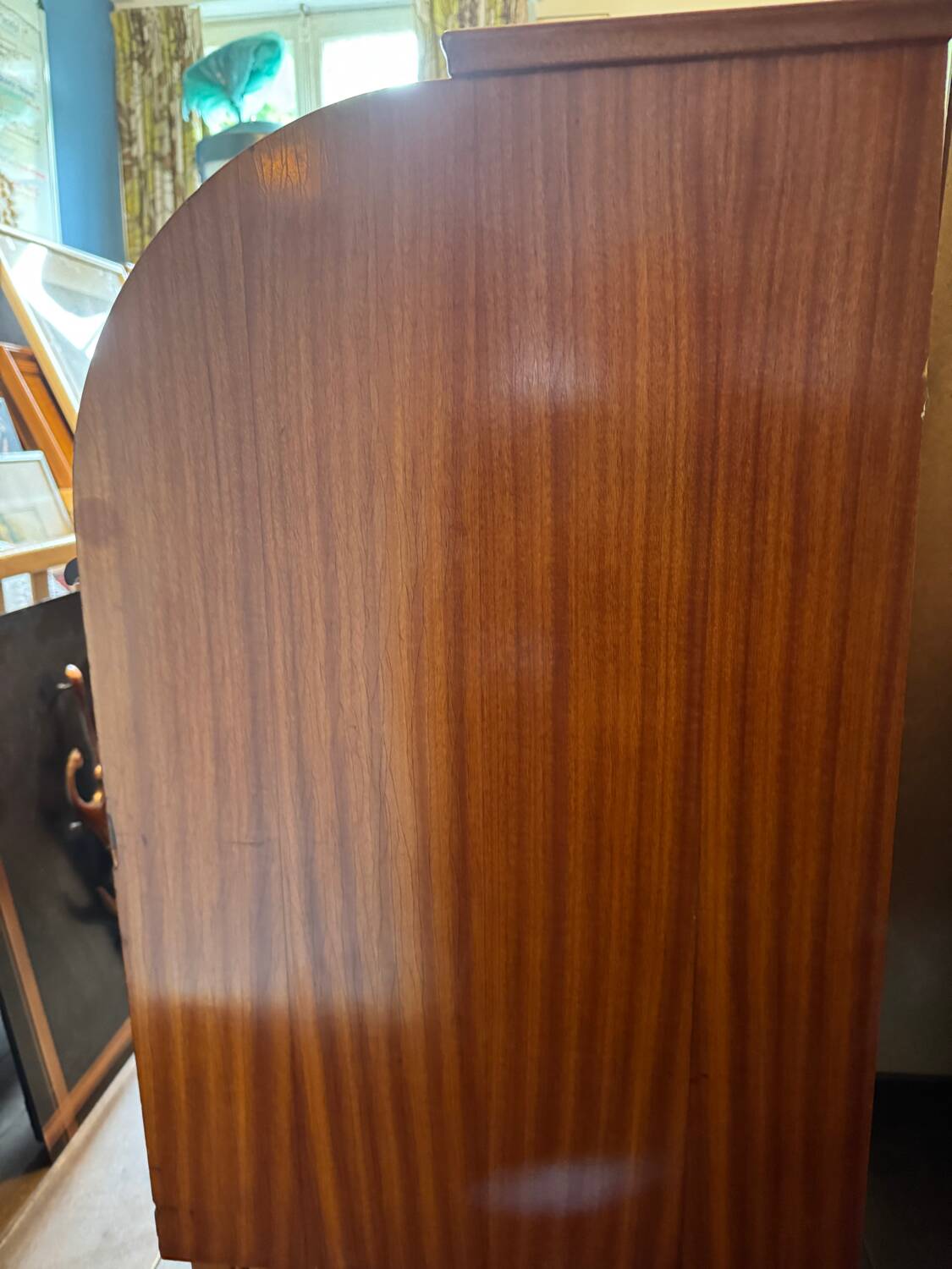 Bureau à cylindre en teck par Egan Ostergaard