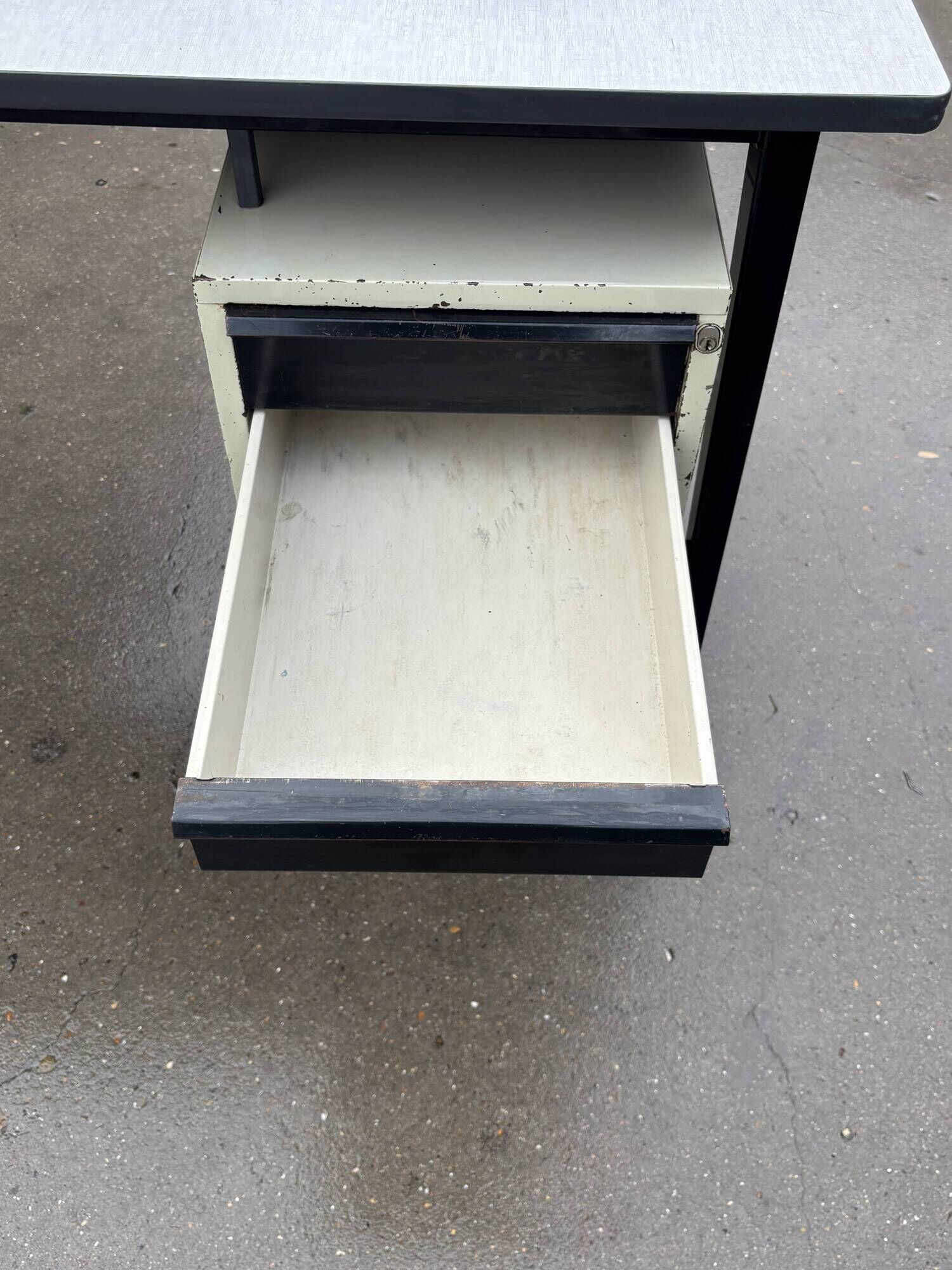 Vintage Marko Desk – 1960s Design School Desk Industrial
