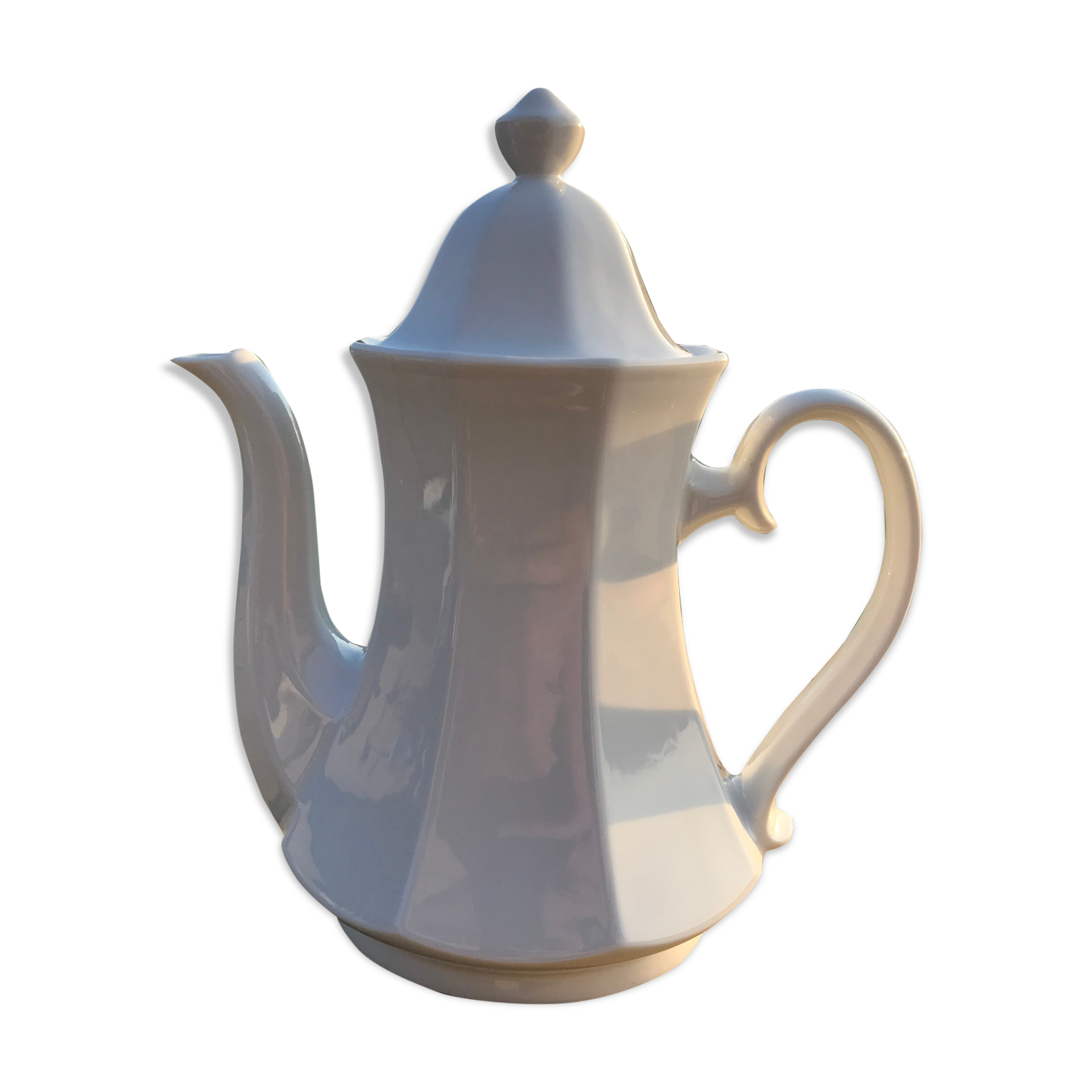 Vintage white porcelain cafeteria