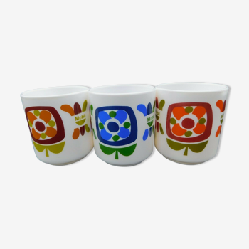 Lot de 3 mugs publicitaires mobil