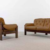 Brazilian Style Leather Seating Group