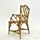 Vintage rattan armchair 1960s