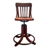 Chaise pivotante (de bureau) rare Thonet, 1ère moitié du 20e siècle, Autriche
