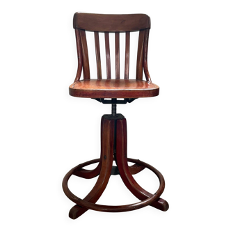 Rare Thonet swivel (desk) chair, 1st half 20th century, Austria
