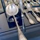 Silver Metal Housewife - Vintage Table Service - Cutlery + Sugar Tongs