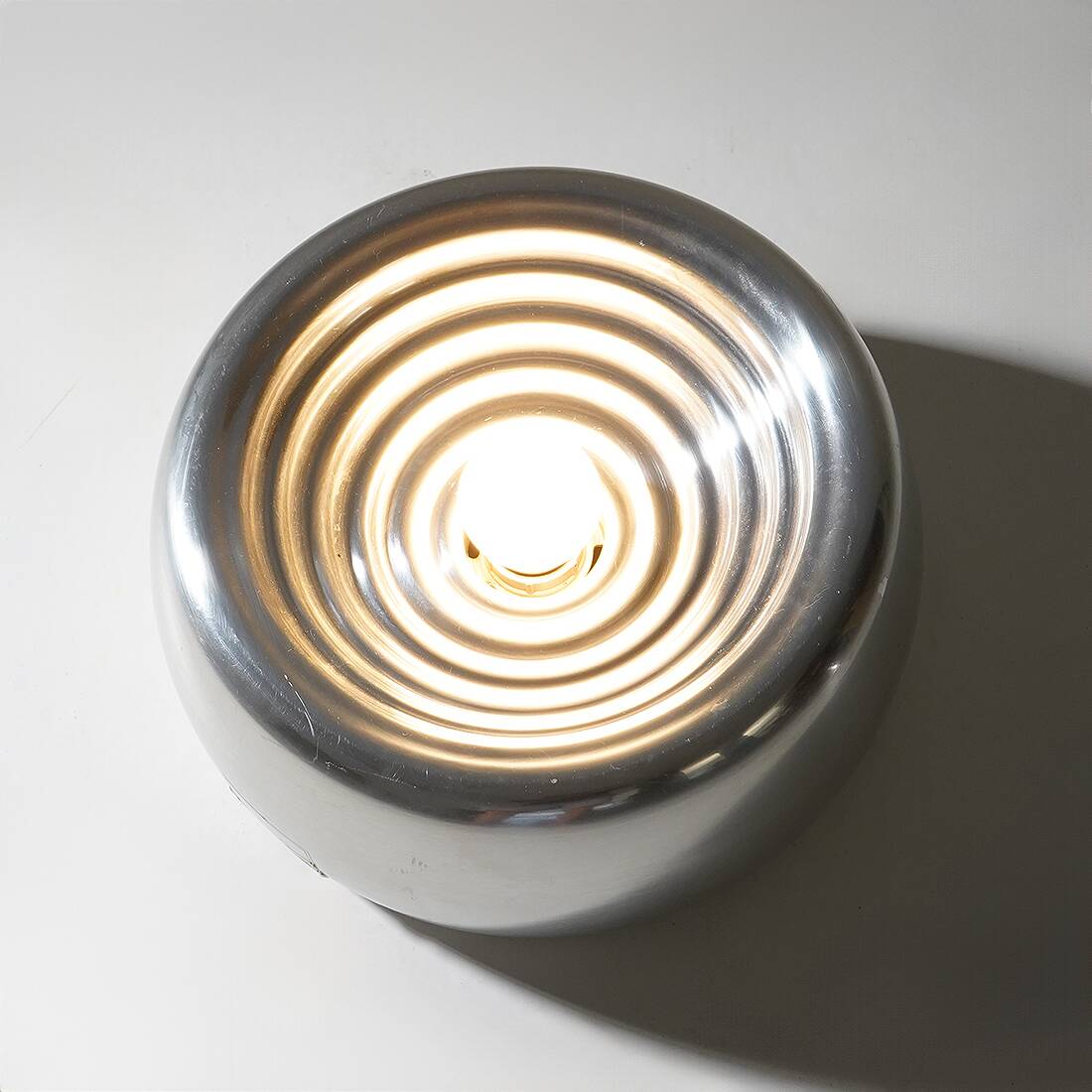Pair of “Padina” ceiling lights by Achille Castiglioni for Flos, 1960s