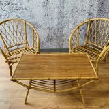 Rattan lounge