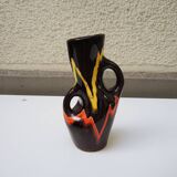 Ancien vase en céramique de Vallauris signé