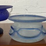 Trio of Murano “Scavo” plant pots from the 60s and 70s