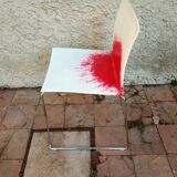 Series of 6 chairs from the 80s