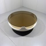 Round spce age coffee table 1960’s, Opal Möbel