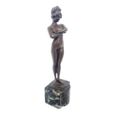 Art Deco bronze statuette – attributed to Paul Philippe, edition H. Hudès