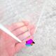Porte revues plexiglas forme M