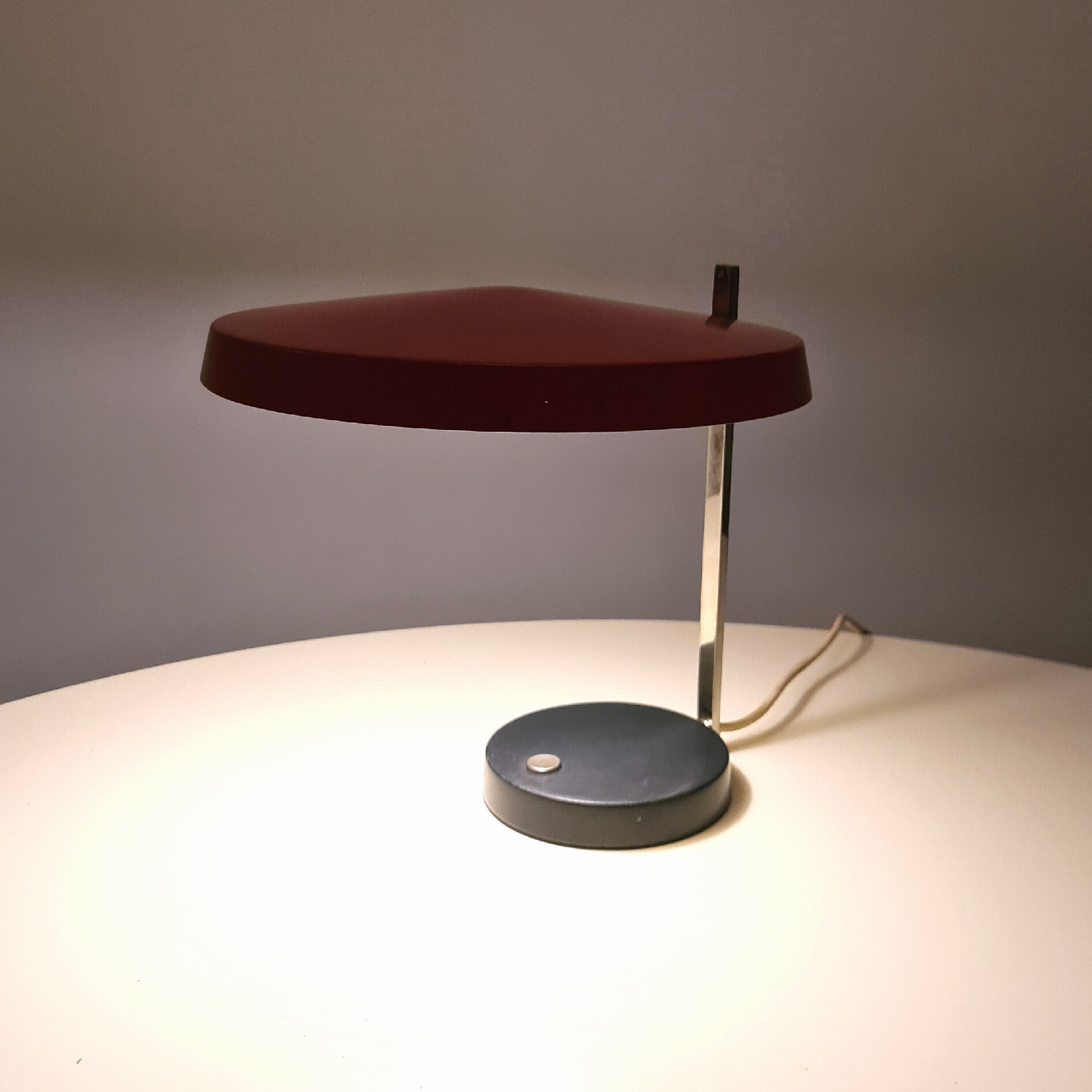 "Oslo" desk lamp by Heinz Pfaender for Hillebrand, Germany 1960s